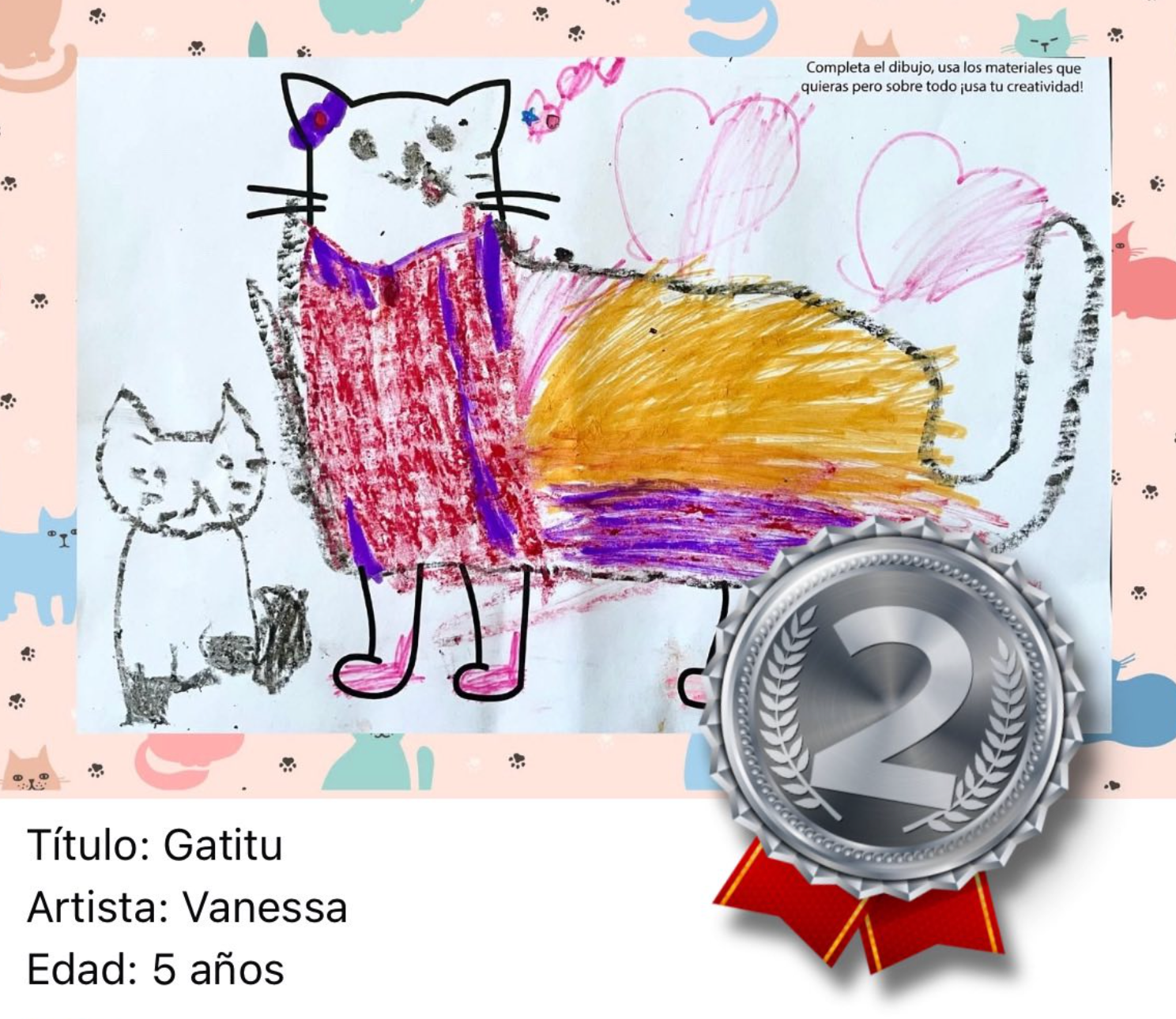 Dibujo de Vanessa